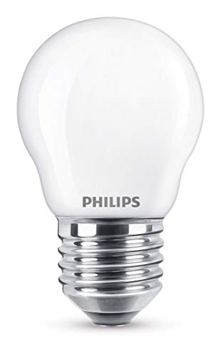 Philips Bombilla LED E27, 2.2 W, luz blanca cálida
