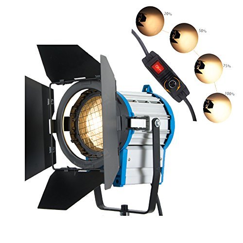 ALS HWASTUDIO ® 1000W Fresnel profesional de tungsteno vídeo Dauerlicht ARRI Pro Video Spot-Licht
