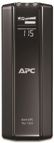 APC BR1200G-GR Back-UPS PRO - Sistema de alimentación ininterrumpida SAI 1200VA (6 tomas "Schuko", AVR, USB, software de apagado)
