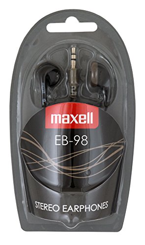 Auriculares de botón Maxell EB-98BLACK Color Negro