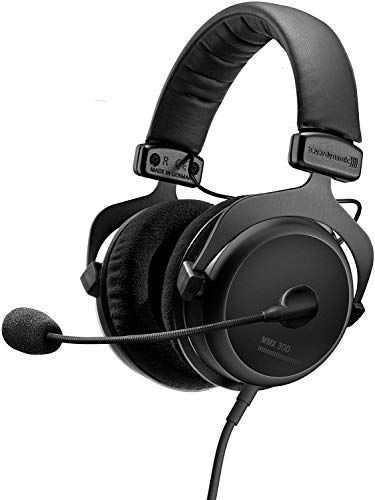 Beyerdynamic MMX 300 - Auriculares de gamimg con micrófono, Segunda generación, Color Negro