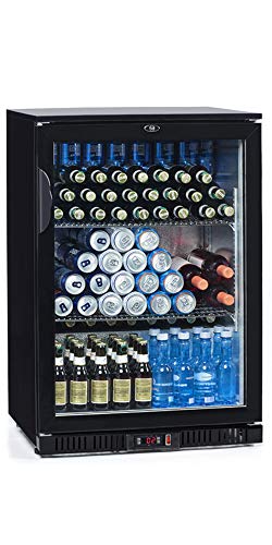 FrosterBeer 01 · Nevera de bebidas · (128L, 60x95,2x54cm, NO FROST, LED, RUEDAS)