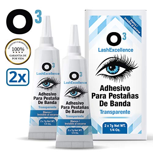 O³ Adhesivo Pestañas Postizas 2 Unidades - Pegamento Pestañas Postizas - Eyelash Glue | Pegamento Extensiones De Pestañas