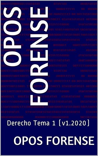 Opos Forense: Derecho Tema 1  (v1.2020)
