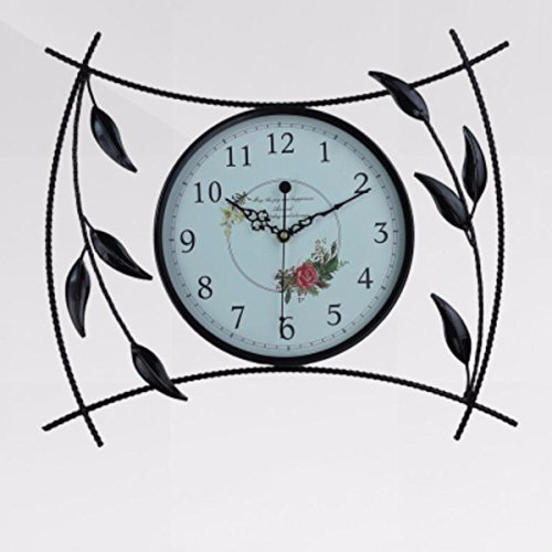 Reloj Hierro Arte Reloj De Pared, Sala De Estar, Sala De Estudio, Decoracion De Pared, Reloj, Moderno, Simple, Antiguo Reloj De Pared, Reloj De Pórtico Colgando,C