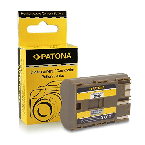 Bateria BP-511 para Canon PowerShot G1 | G2 | G3 | G5 | G6 | Pro1 | Pro 90 IS | EOS 5D | 50D | 10D | 20D | 20Da | 30D | 40D | 300D | D60 | Camcorder MV30 | MV300 | MV400 | MV450 | MV500