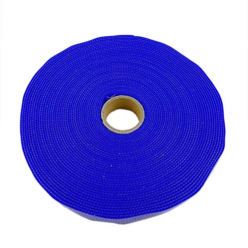 BeMatik - Bobina de cinta adherente de 20mm x 10m de color azul