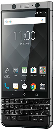 BlackBerry KEYone 4G 32GB Negro, Plata - Smartphone (11,4 cm (4.5"), 32 GB, 12 MP, Android, 7.1, Negro, Plata)