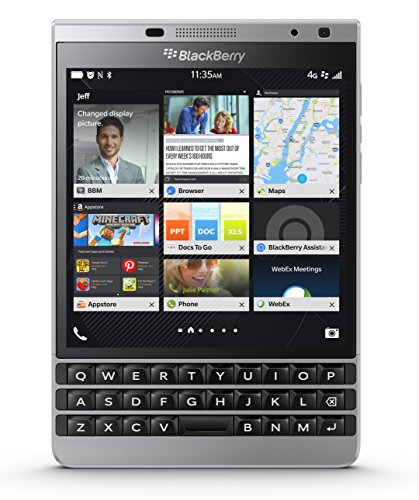 BlackBerry Pasaporte Desbloqueado teléfono - empaquetado al por Menor - Plata