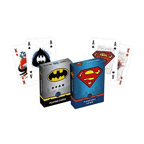 Cartamundi Duopack Playing Cards de la colección Batman & Superman
