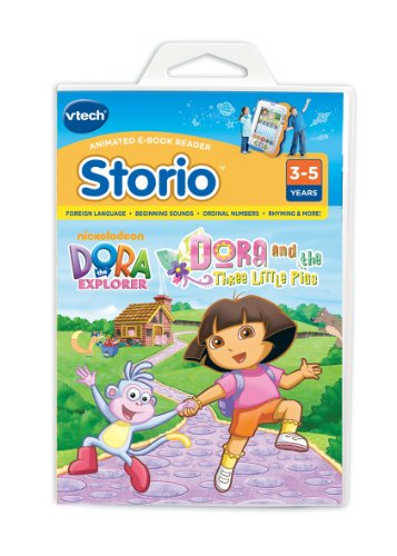 Dora - Tablet para niños Los Tres Cerditos (versión en inglés)