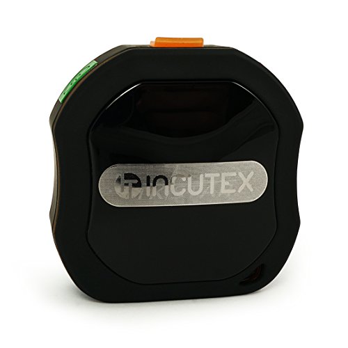 Incutex - Localizador GPS Tracker TK105 Mini - para rastrear niños, Ancianos, Mascotas y Bicicletas - Impermeable