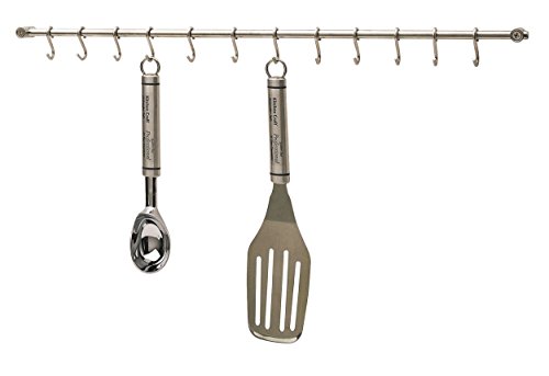 Kitchen Craft KCRACKDL - Barra de acero inoxidable para utensilios de cocina (52 cm)