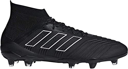 Adidas Predator 18.1 FG, Botas de fútbol para Hombre, Negro Negbás Ftwbla 000, 40 2/3 EU