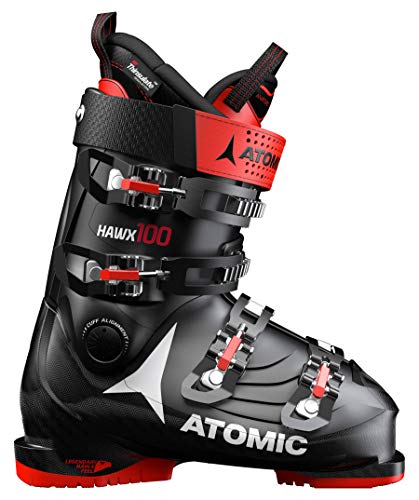 Atomic HAWX 2.0 100 - Botas de esquí para Hombre, Color Schwarz/Rot (701), tamaño 28