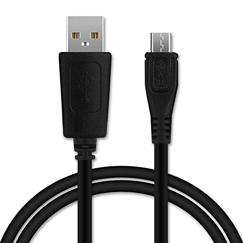 CELLONIC® Cable USB Datos 1m Compatible con bq Aquaris V, V Plus, U2, U2 Lite, X5, X5 Plus, X5 Cyanogen, E5 HD, E5 FHD, E6, E4.5 Cable de Carga Micro USB a USB A 2.0 1A Negro conexión USB PVC