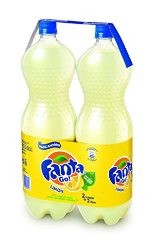 Fanta limón - Pack de 2 botellas x 2 litros