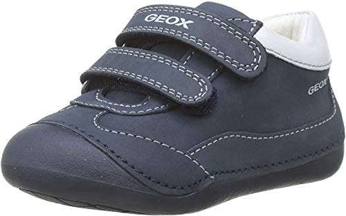 Geox B Tutim a, Zapatillas para Bebés, Azul (Navy/White C4211), 18 EU