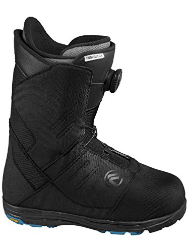 Hombre botas de Snowboard Flow bobinadora Solite 2016, color negro - negro, tamaño 12.0