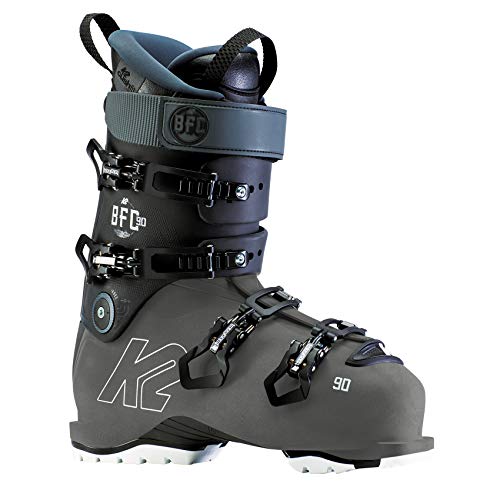 K2 BFC 90 - Botas de esquí para Hombre, Color Gris Antracita, Negro y Azul, Color Anthracite-Schwarz Blau, tamaño 40 EU