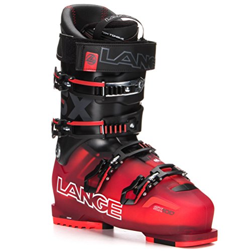 Lange – botas de esquí Lange SX 100 Tr Red Black – Adulto, hombres, rojo