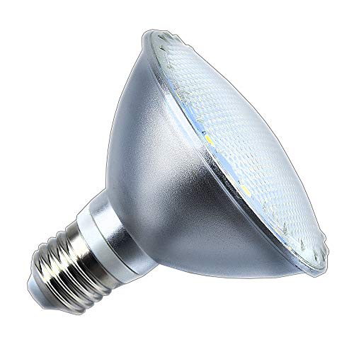 Luxvista 12W Par30 E27 Impermeable Foco Lámpara Bombilla Proyector LED Spot (Luz Cálida, 1080 Lúmenes, 110W Equivalente)