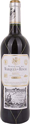 Marques De Riscal Reserva - Vino Tinto, Botella de 0.75 L. D.O. Rioja