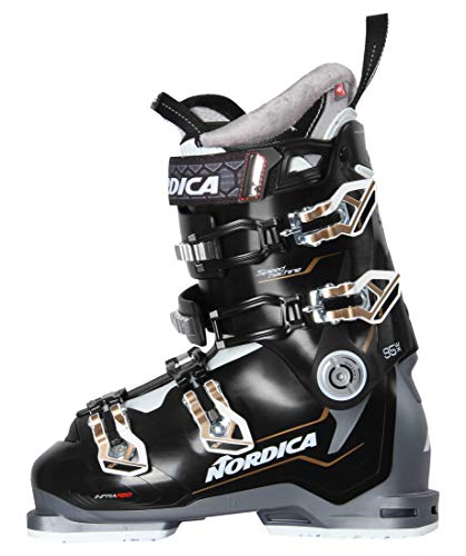 Nordica Speedmachine 95 X - Botas de esquí para Mujer, Color Schwarz/Grau (718), tamaño 25,5