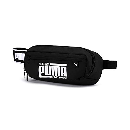 Puma Belt Bag Sole Waist Bag, Riñonera, Sportswear Logo - Negro