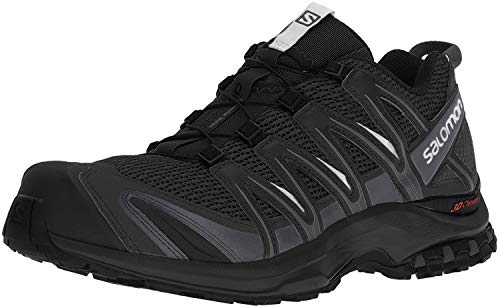 Salomon XA Pro 3D, Zapatillas de Trail Running para Hombre, Negro (Black/Magnet/Quiet Shade), 45 1/3 EU