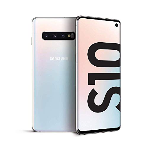 Samsung Galaxy S10 - Smartphone de 6.1”, Dual SIM, 128 GB, Blanco (Prism White)