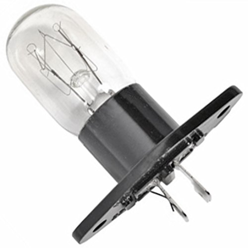 Samsung Genuine 20 W T170 microondas lámpara de luz bombilla & Soporte (también compatible con Daewoo, Panasonic, Sharp y Sanyo)