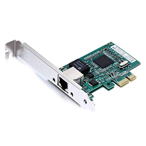 10Gtek® Broadcom BCM5751 Chip Gigabit PCI-e Tarjeta de Red de Escritorio Nic, Tarjeta PCIE