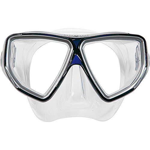 Agua Lung OYSTER LX - Gafas de buceo, talla L, color amarillo o azul azul azul Talla:-