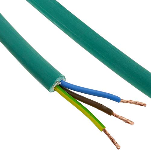 BeMatik - Bobina de Cable eléctrico de 3 Polos x 2.5 mm² 25 m Libre de halogenos LSZH