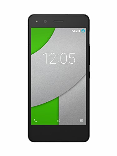 BQ Aquaris A4.5 - Smartphone de 4.5'' (WiFi, Bluetooth, 16 GB de Memoria Interna, 1 GB de RAM, Android 5.1.1 Lollipop), Color Negro