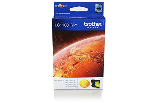 Brother MFC-6890 CDW - Original Brother LC-1100HYY - Yellow Ink Cartridge - 750 pages