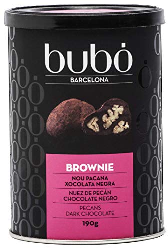 BROWNIE BUBÓ - 190g (Nuez de pecán caramelizada recubierta de chocolate negro)