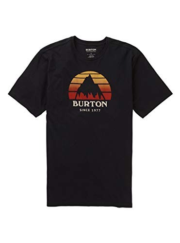 Burton Underhill Camiseta, Hombre, True Black, L