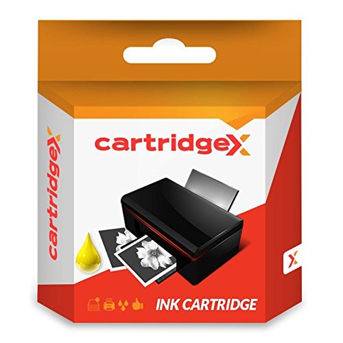 Cartridgex - Cartucho de Tinta Compatible para Impresora Brother MFC J6925DW MFC-J6925DW LC12EY LC12E