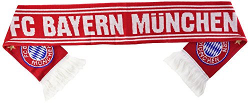 F.C. Bayern Munich - Bufanda (acrílico, 16 x 140 cm), diseño de F.C. Bayern Munich