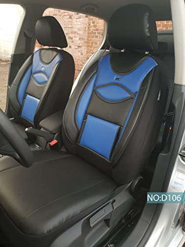 Fundas de asiento compatibles con Mercedes Clase C W202 conductor y pasajero a partir de FB:D106