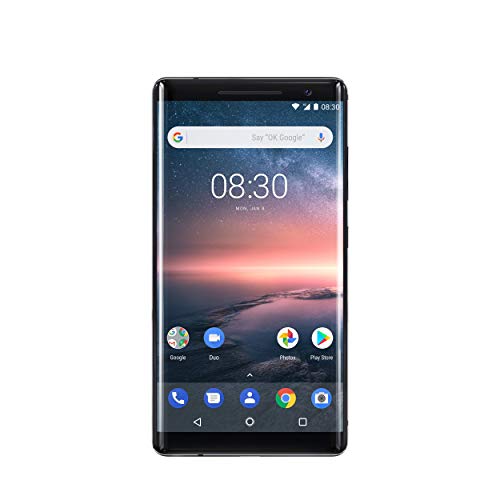 Nokia 8 Sirocco 4G 128GB Negro - Smartphone (14 cm (5.5"), 128 GB, 12 MP, Android, O, Negro)