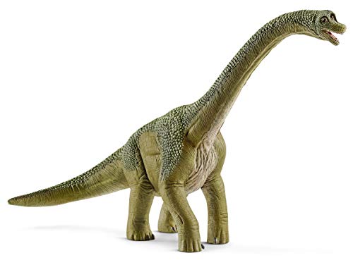 Schleich- Figura dinosaurio Braquiosaurio, Color marrón, 18,5 cm