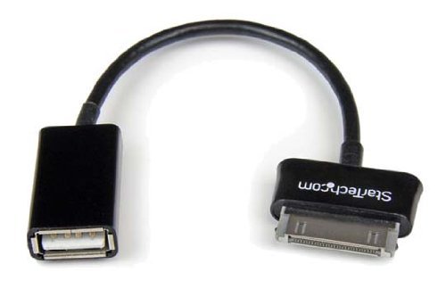 StarTech.com SDCOTG - Cable Adaptador USB OTG, USB A Hembra para Samsung Galaxy Tab, Negro