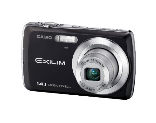 Casio EXILIM EX-Z37 Black Digital Camera - 14.1 Megapixels 3. Cámara compacta 14,1 MP 1/2.3" CCD 4320 x 3240 Pixeles Negro - Cámara Digital (14,1 MP, 4320 x 3240 Pixeles, 1/2.3", CCD, 3X, Negro)