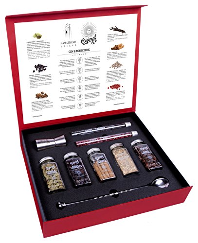 Kit de Gin Tónic con Botánicos & Especias para Cócteles 200 Gramos - Cocktail Botanicals & Spices