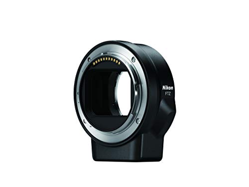Nikon FTZ cable para cámara fotográfica, adaptador - Adaptador para objetivo fotográfico (Nikon Z, Nikon F, Negro, Z6 Z7)
