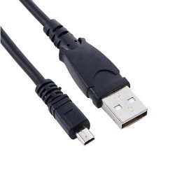 cablecc USB 2.0 PC Cable de Datos para Sanyo Cámara Xacti VPC-E1600 E6 EX/GX/AX/PX/TP