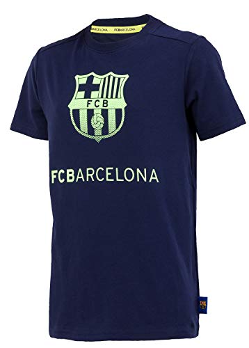Fc Barcelone Camiseta de algodón Barça - Colección Oficial Talla niño 10 años